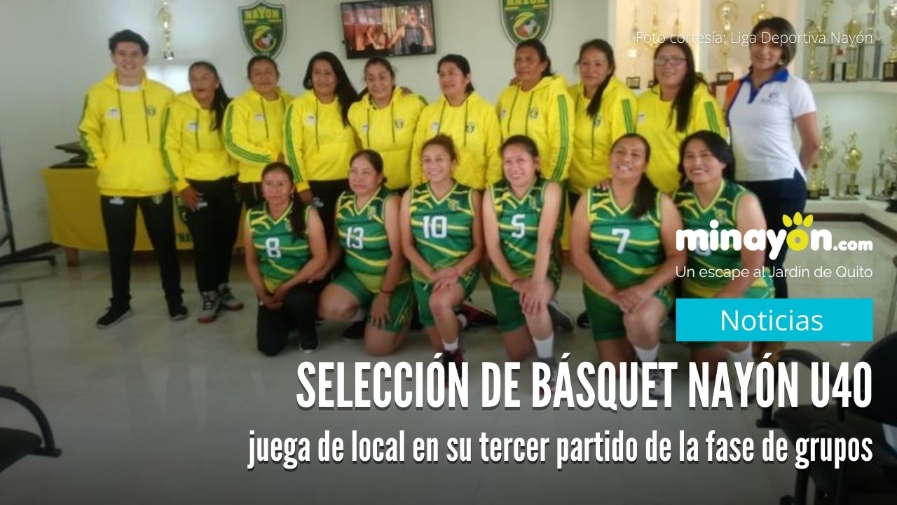 Selección de Básquet Nayón U40 juega de local en su tercer partido de la fase de grupos