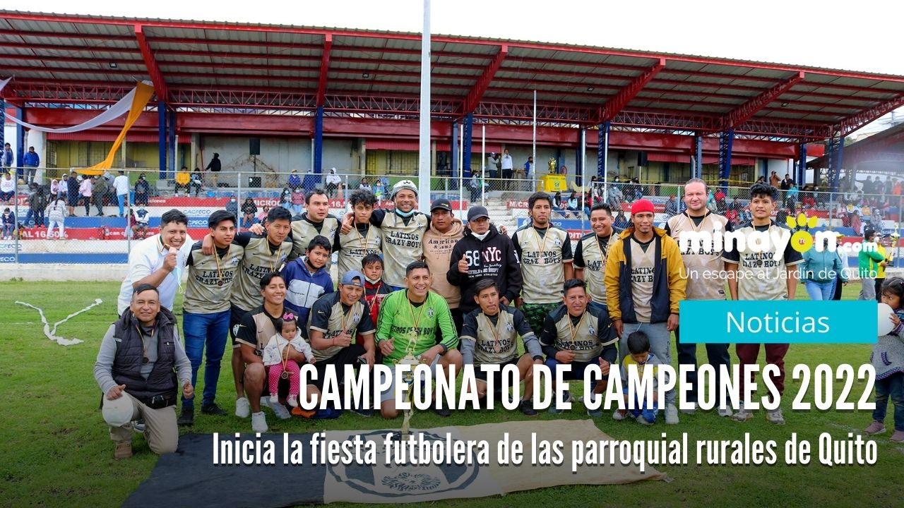 Inicia la fiesta futbolera del Campeonato de Campeones