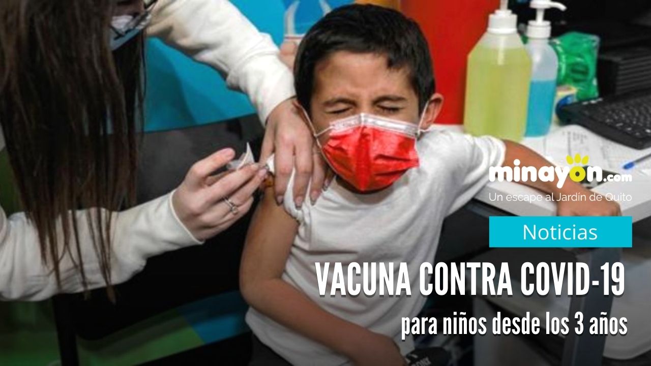 Vacuna contra COVID-19 para niños desde los 3 años