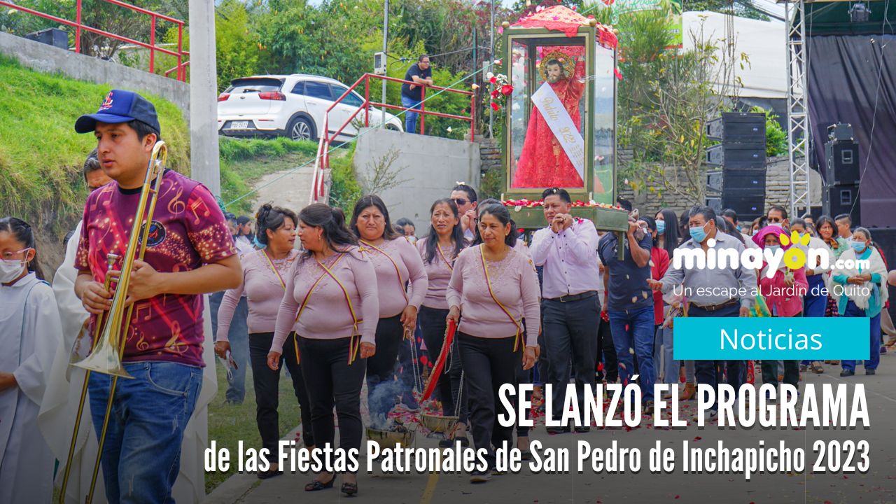 Se lanzó el programa de las Fiestas Patronales San Pedro de Inchapicho 2023