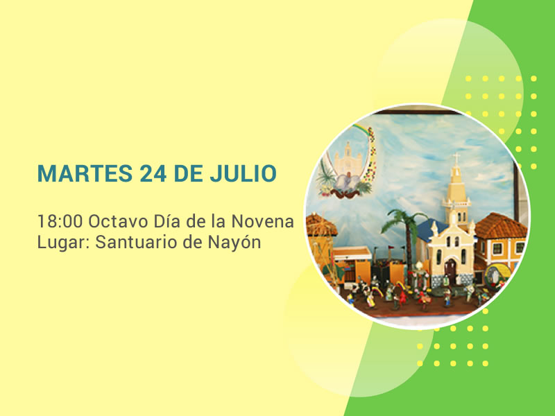 Programa Fiestas de Nayón Martes 24 de Julio