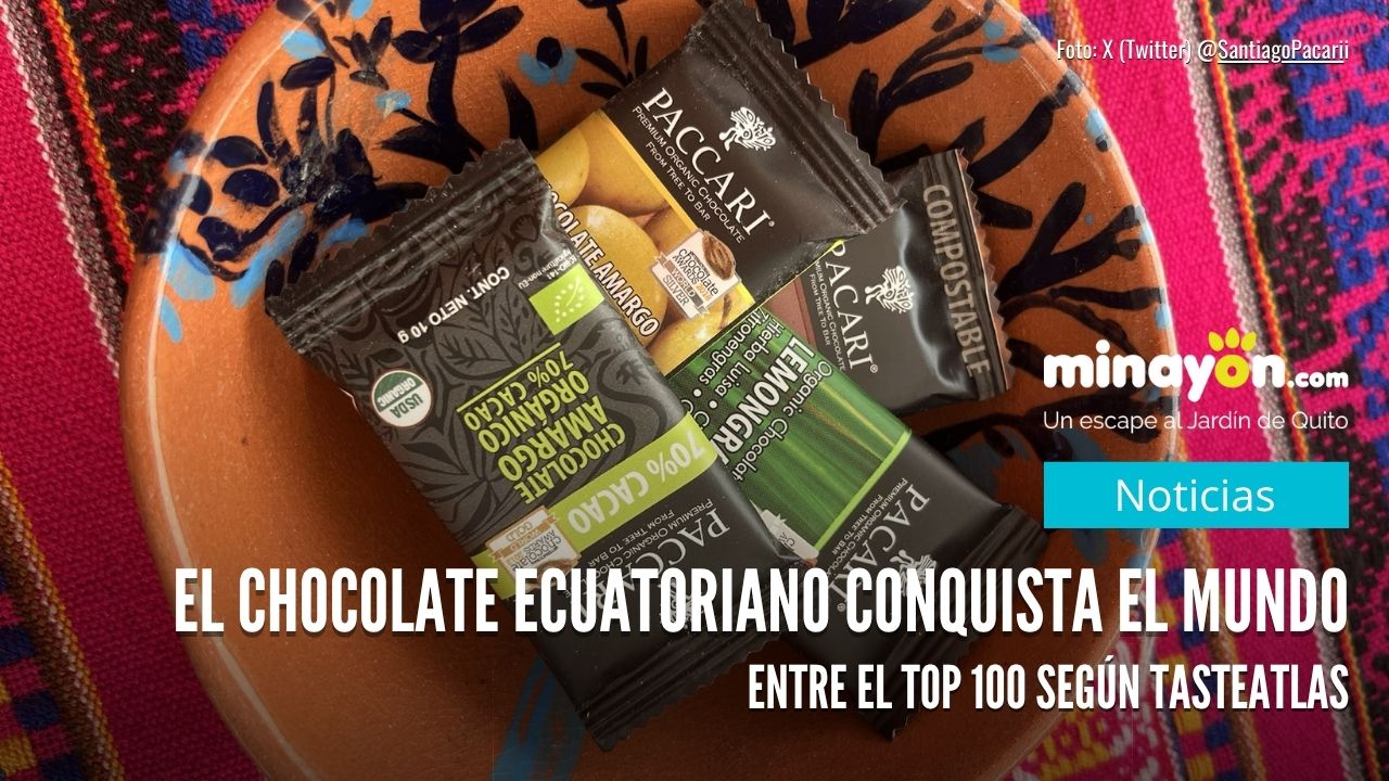 El chocolate ecuatoriano conquista el mundo entre el Top 100 según TasteAtlas
