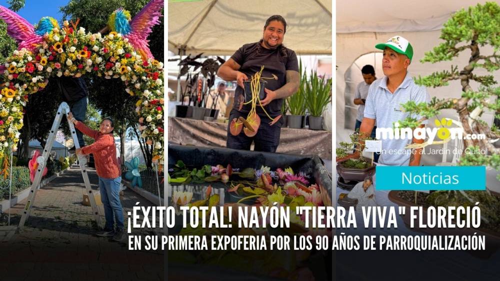 ¡Éxito Total! Expoferia Nayón Tierra Viva Floreció en su Primera Expoferia por los 90 Años de Parroquialización