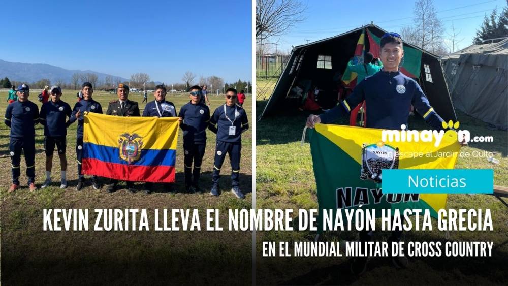Kevin Zurita lleva el nombre de Nayón hasta Grecia en el Mundial Militar de Cross Country