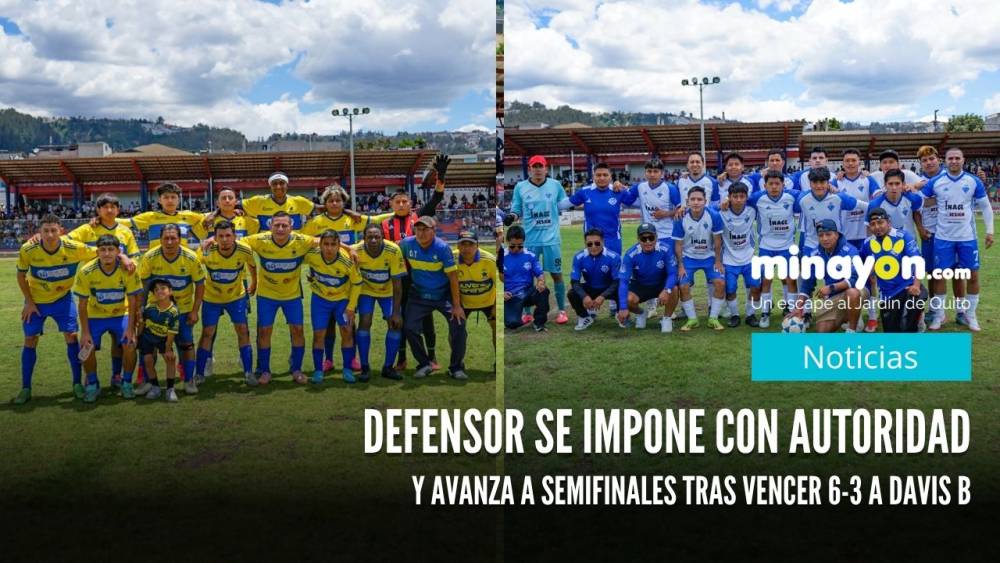 Defensor se impone con autoridad y avanza a semifinales tras vencer 6-3 a Davis B