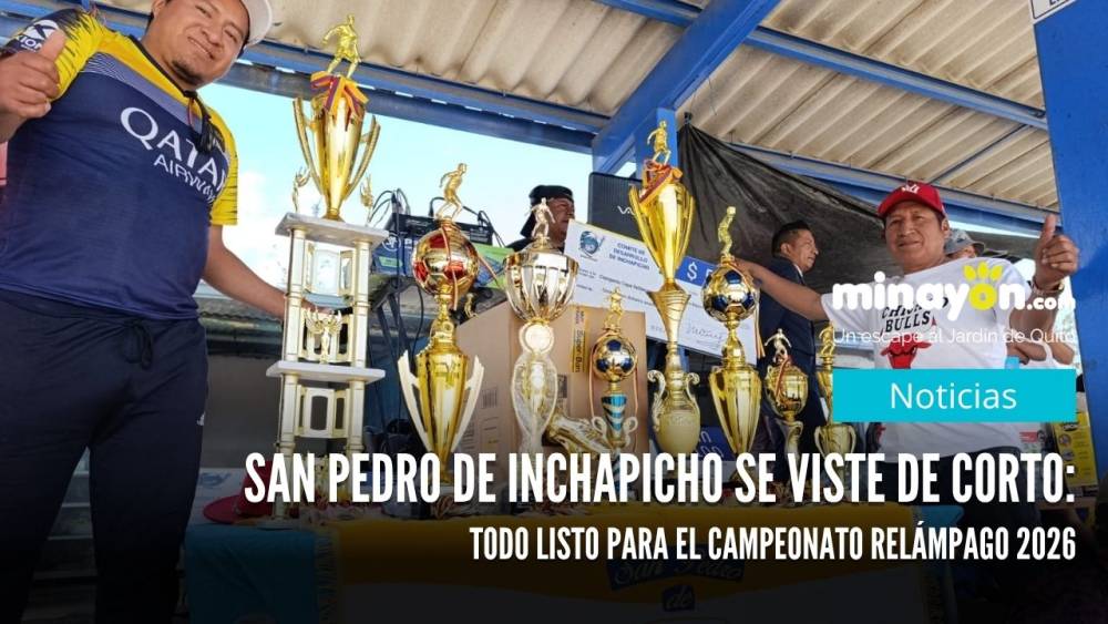 San Pedro de Inchapicho se viste de corto: Todo listo para el Campeonato Relámpago 2026