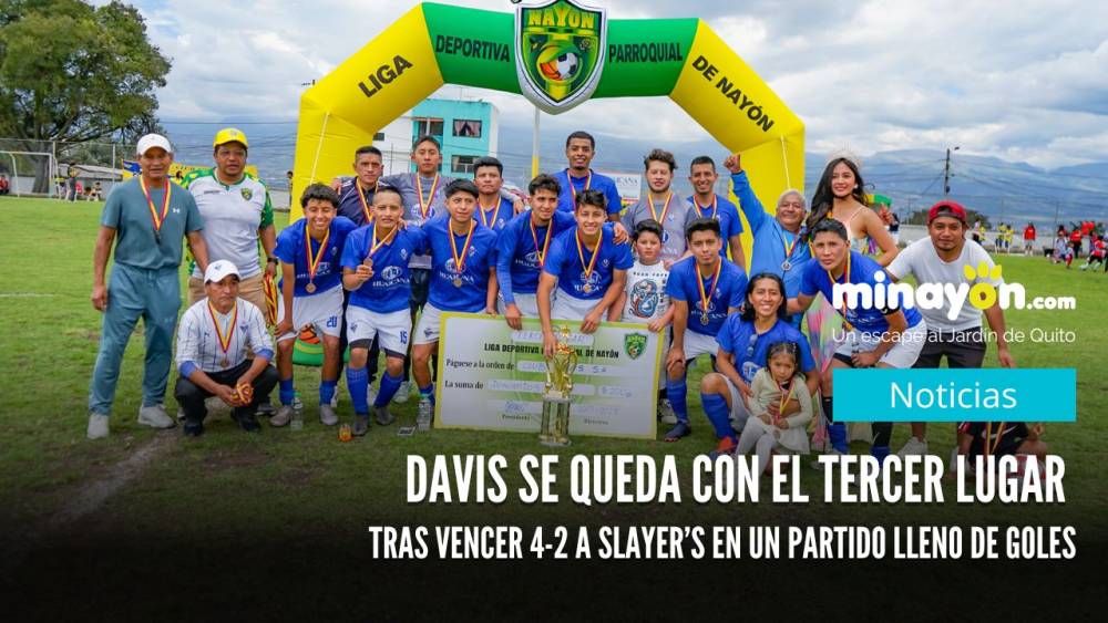 Davis se queda con el tercer lugar tras vencer 4-2 a slayer’s en Un partido lleno de goles