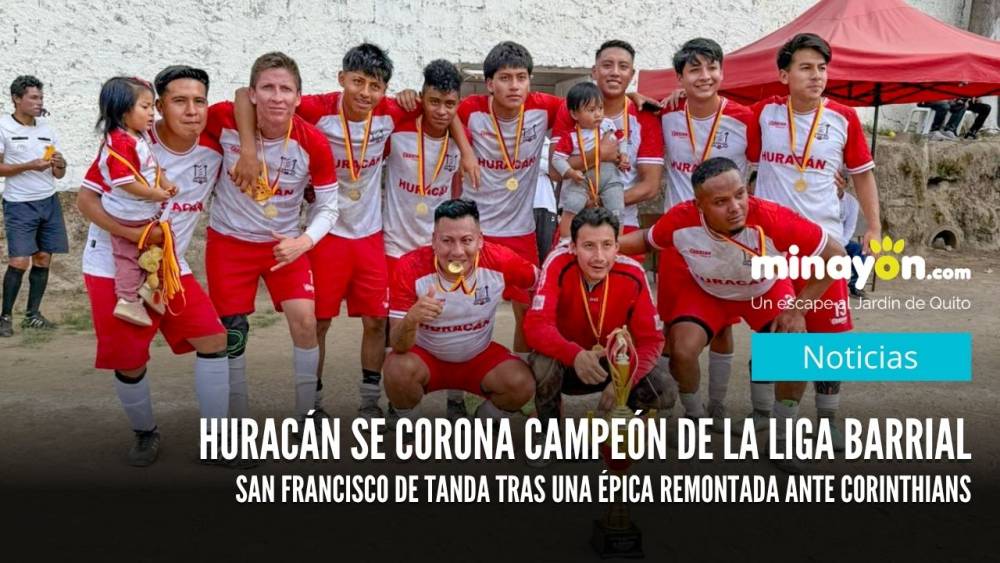 Huracán se corona campeón de la Liga Barrial San Francisco de Tanda tras una épica remontada ante Corinthians