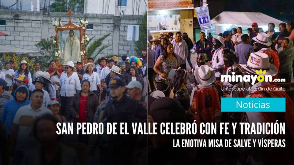 San Pedro de El Valle celebró con fe y tradición  la emotiva Misa de Salve y Vísperas