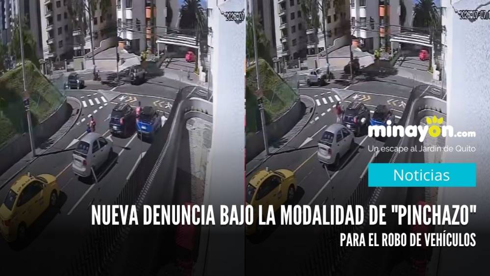 Nueva denuncia bajo la modalidad de pinchazo para el robo de vehículos