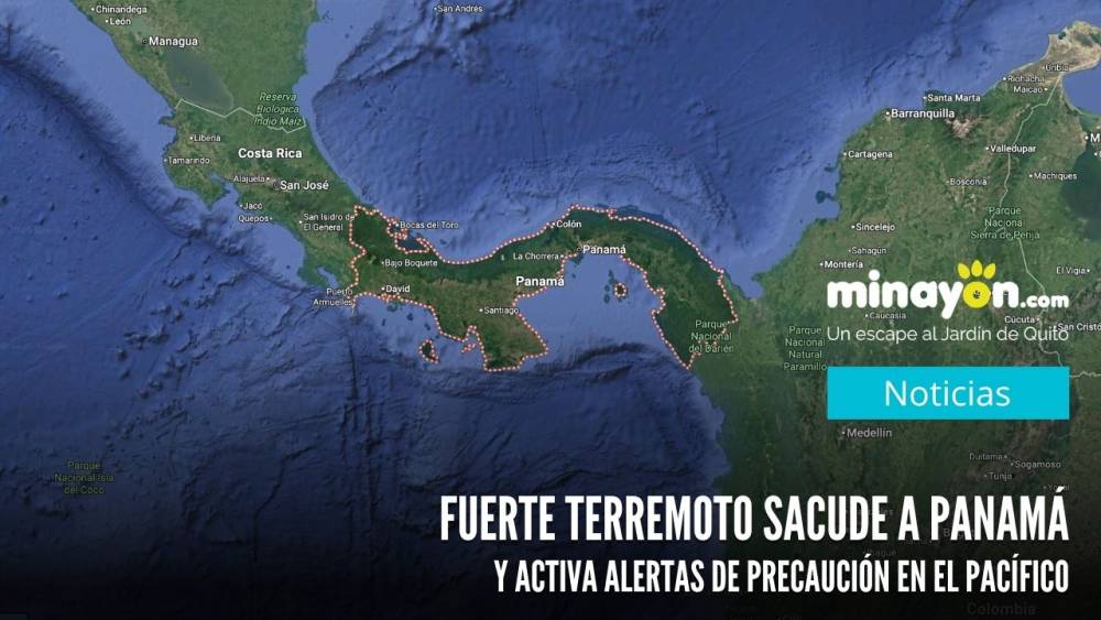 Fuerte terremoto sacude a Panamá y activa alertas de precaución en el Pacífico