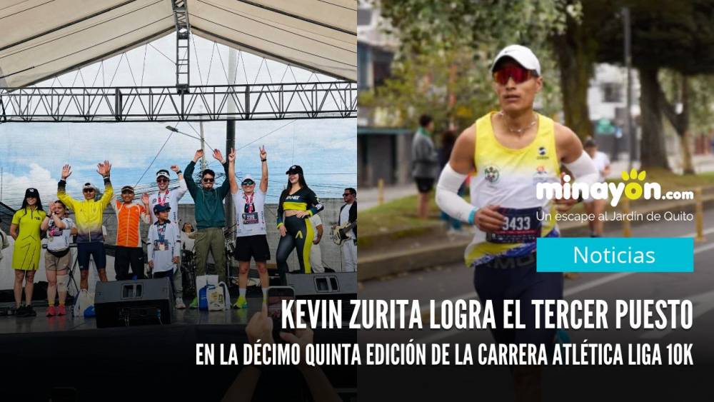 Kevin Zurita conquista el tercer lugar en la quinta edición de la Liga 10K