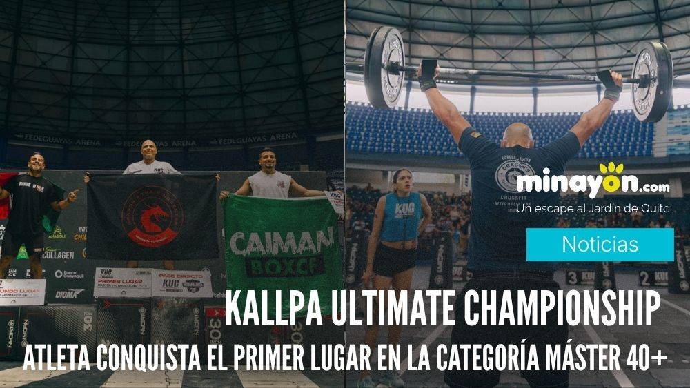 Kallpa Ultimate Championship: atleta conquista el primer lugar en la categoría Máster 40+