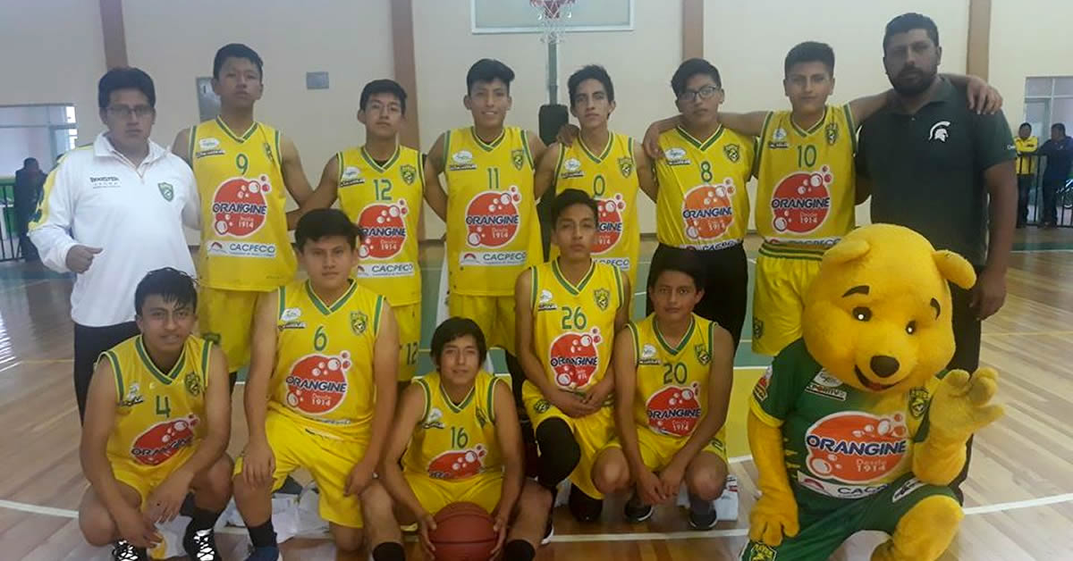 Selección Basquet Maculino Nayón