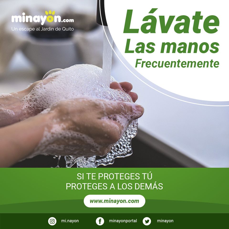 Lávate las manos, así nos cuidamos todos