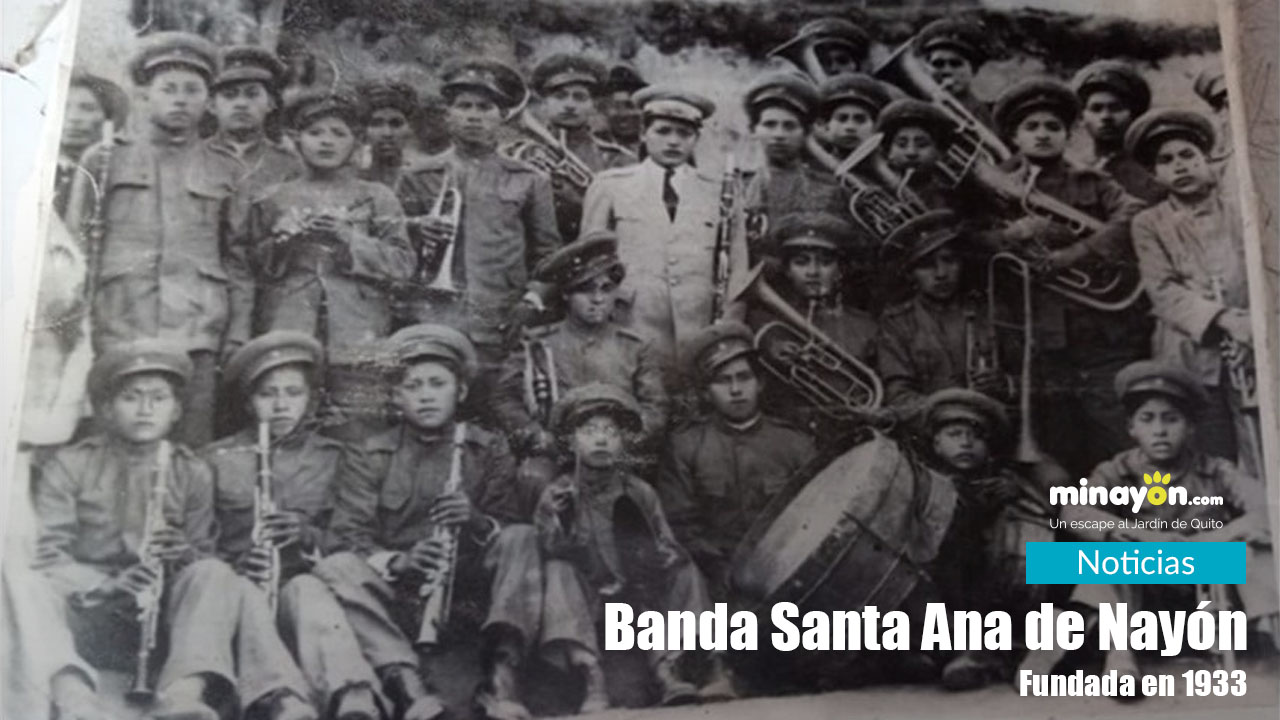 Banda Santa Ana de Nayón, 1933