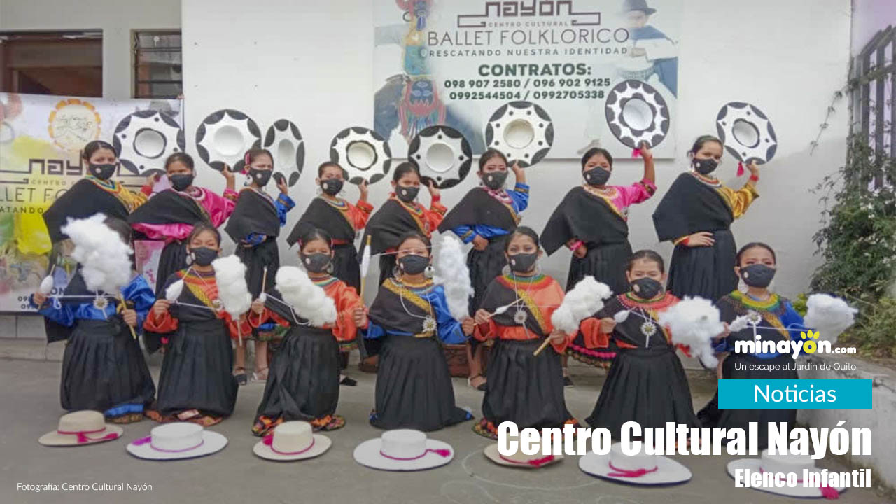 Presentación del Centro Cultural Nayón en el Mercado de Nayón