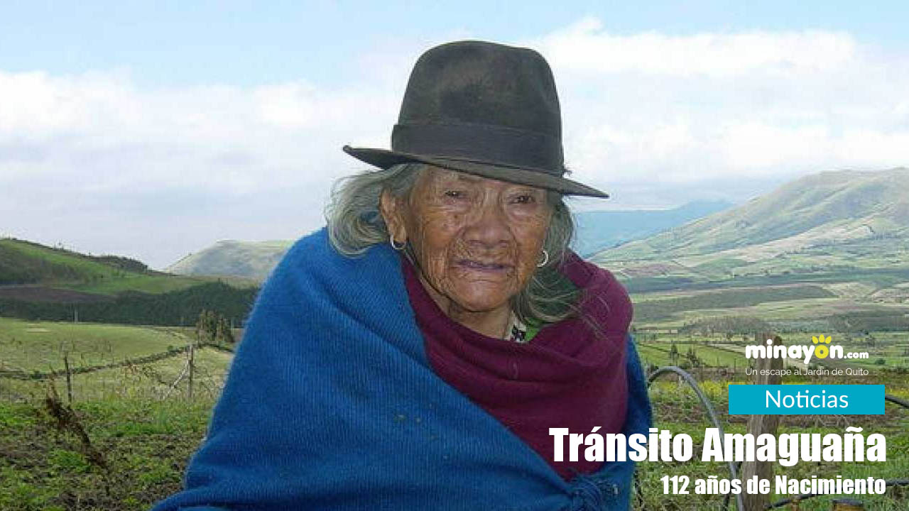 Tránsito Amaguaña, líder ingígena
