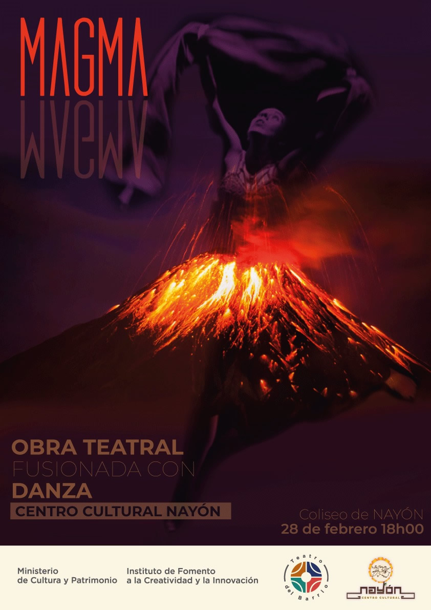 Centro Cultural Nayón presenta su obra teatral Magma