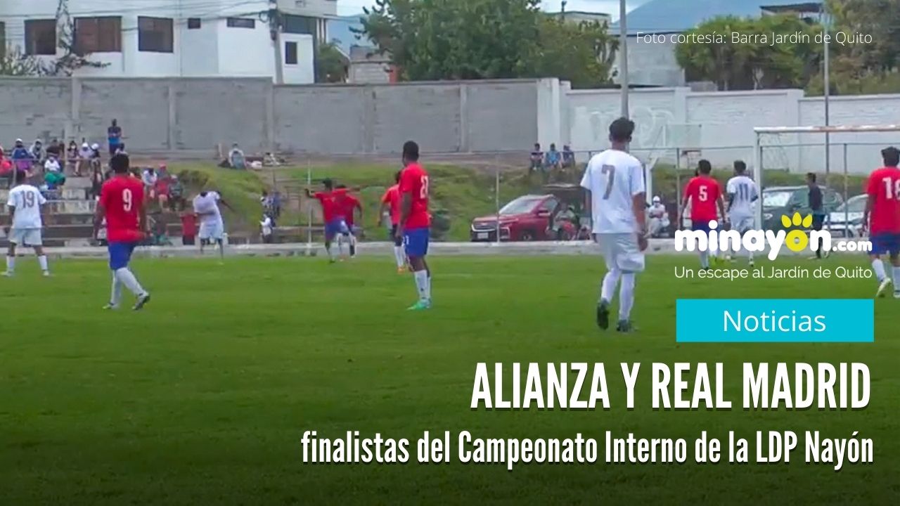 Alianza y Real Madrid finalistas del Campeonato Interno de la LDP Nayón