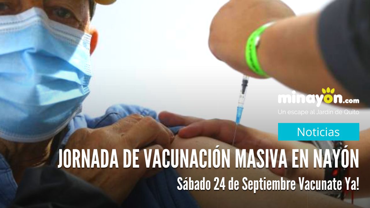 Vacunación Masiva COVID Centro de Salud Nayón