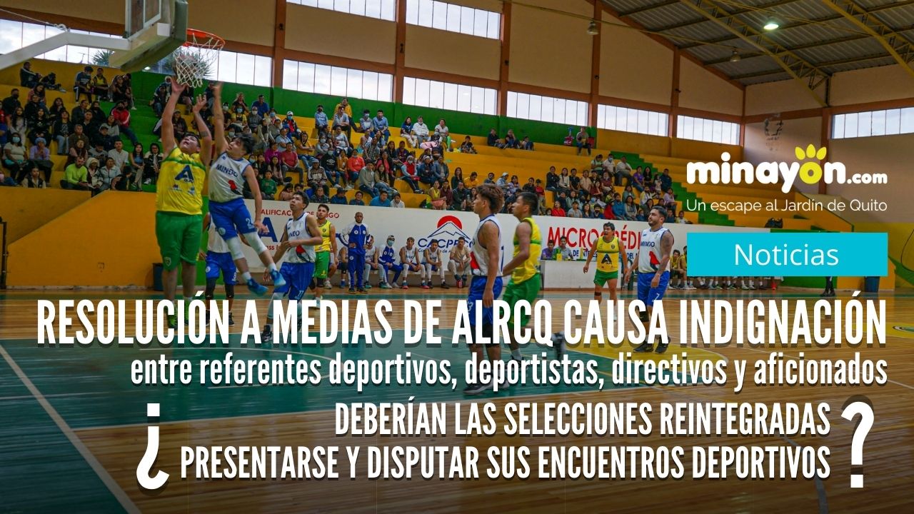 Resolución a medias de la Asociación de Ligas Rurales del Cantón Quito ALRCQ causa indignación entre referentes deportivos, deportistas, directivos y aficionados