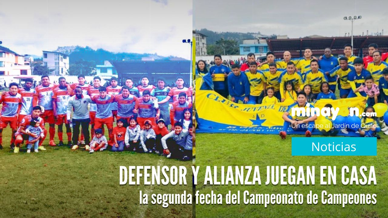 Defensor y Alianza juegan en casa la segunda fecha del Campeonato de Campeones
