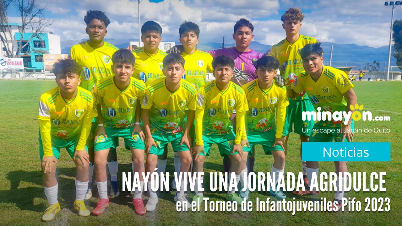 Nayón vive una jornada agridulce en el Torneo de Infantojuveniles Pifo 2023