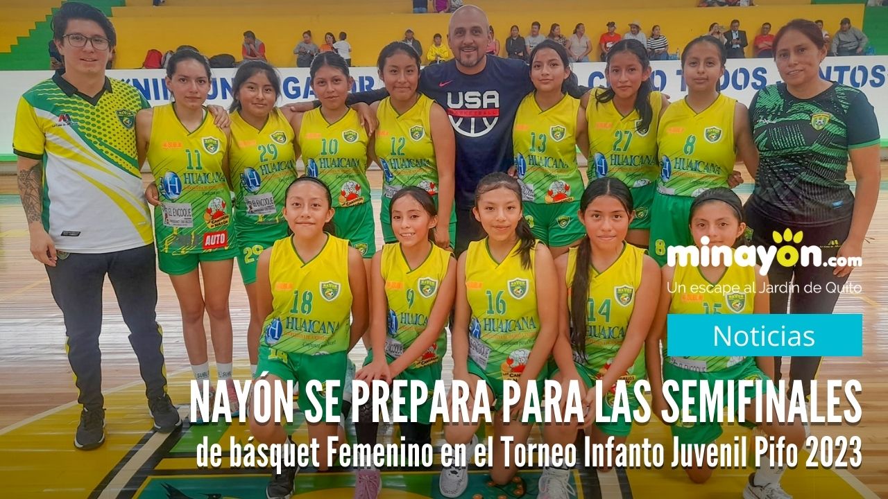 Nayón se prepara para las semifinales del Básquet Femenino