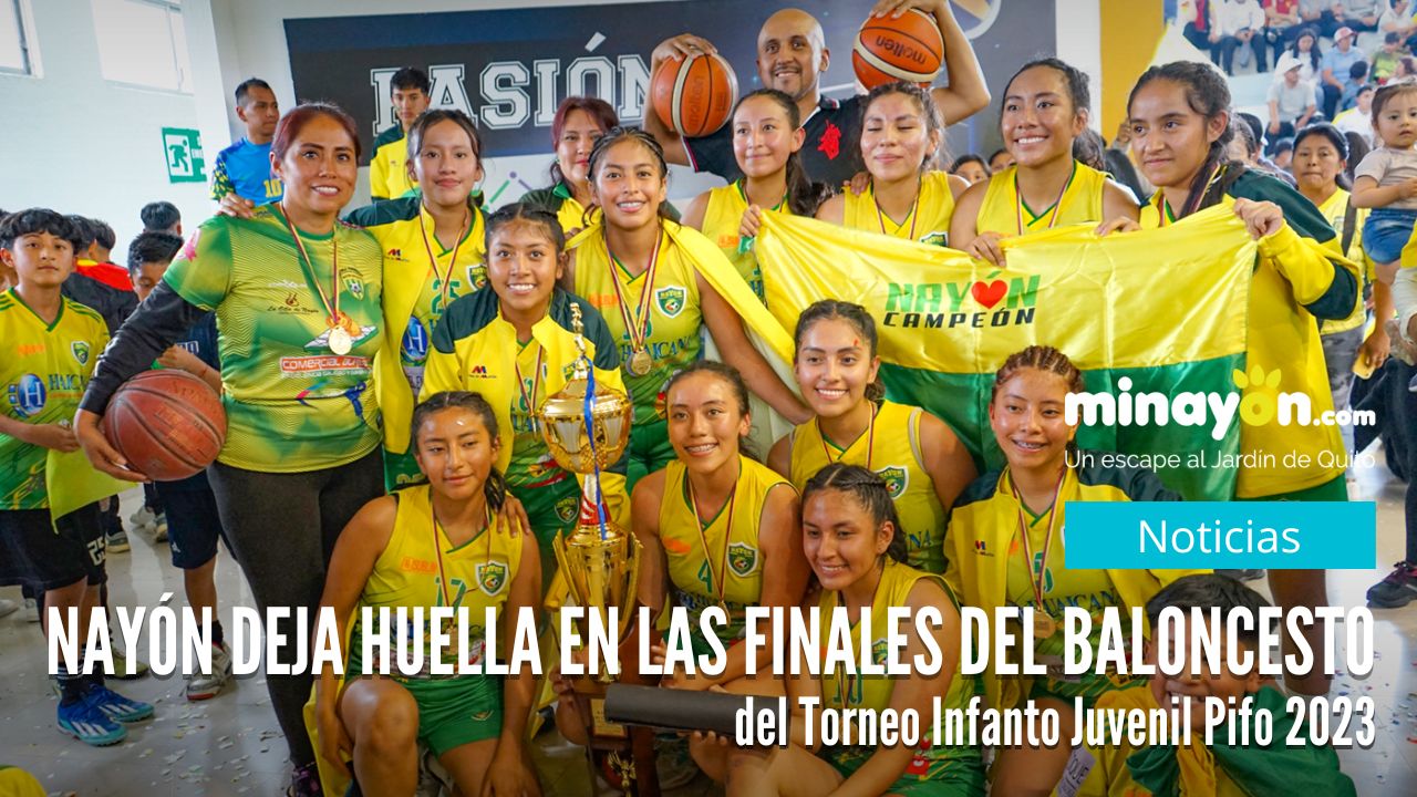 Nayón deja huella en las finales del baloncesto del Torneo Infanto Juvenil Pifo 2023