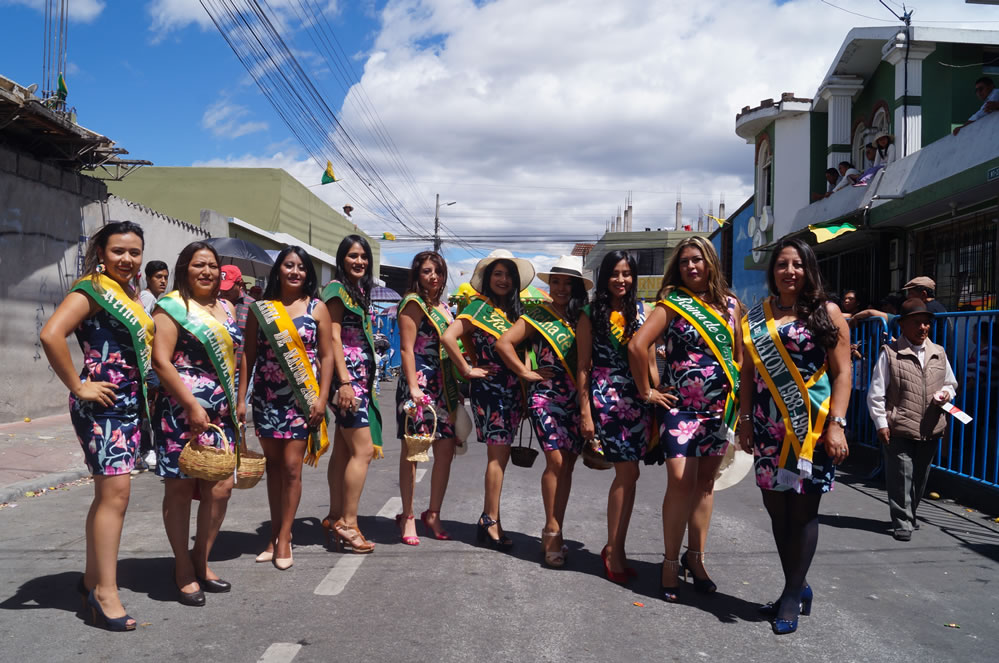 Defile de la confraternidad Nayón 2019