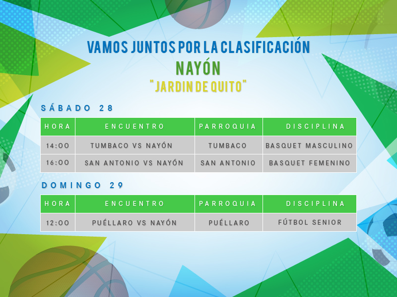 Programación Selección Nayón