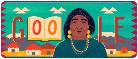 Dolores Cacuango una líder indígena es homenajeada con un Doodle de Google
