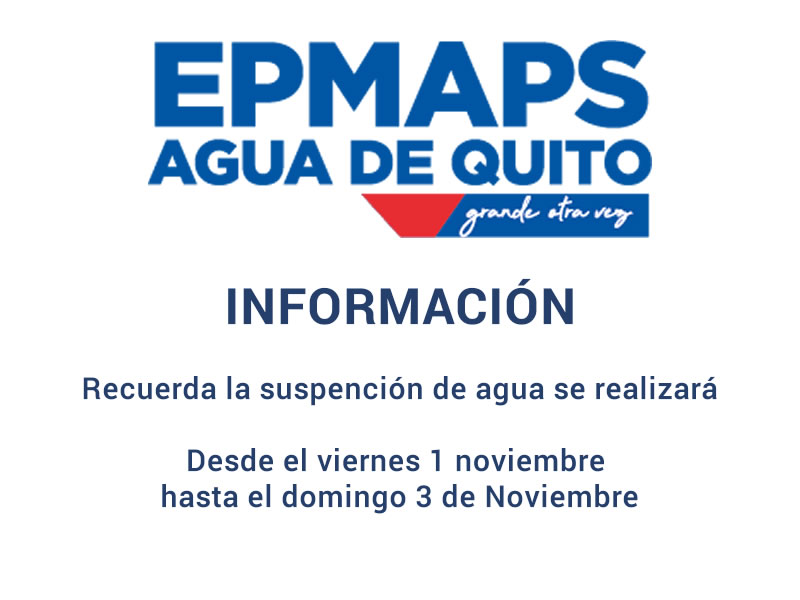 Suspensión de Agua en Nayón