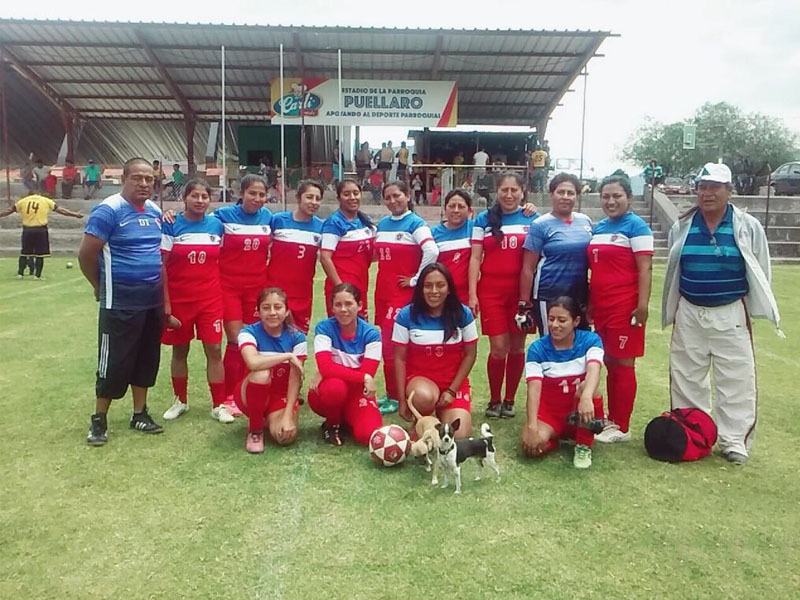 Equipo femenino Slayers de Nayón en semifinales de Campeón de Campeones
